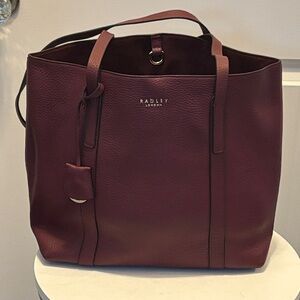 Radley London Deep Burgundy Tote